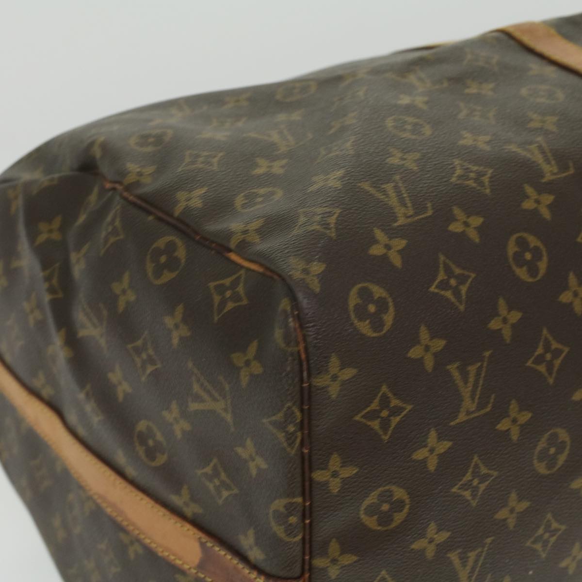 LOUIS VUITTON Monogram Keepall Bandouliere 60 Boston Bag M41412 LV Auth bs4023