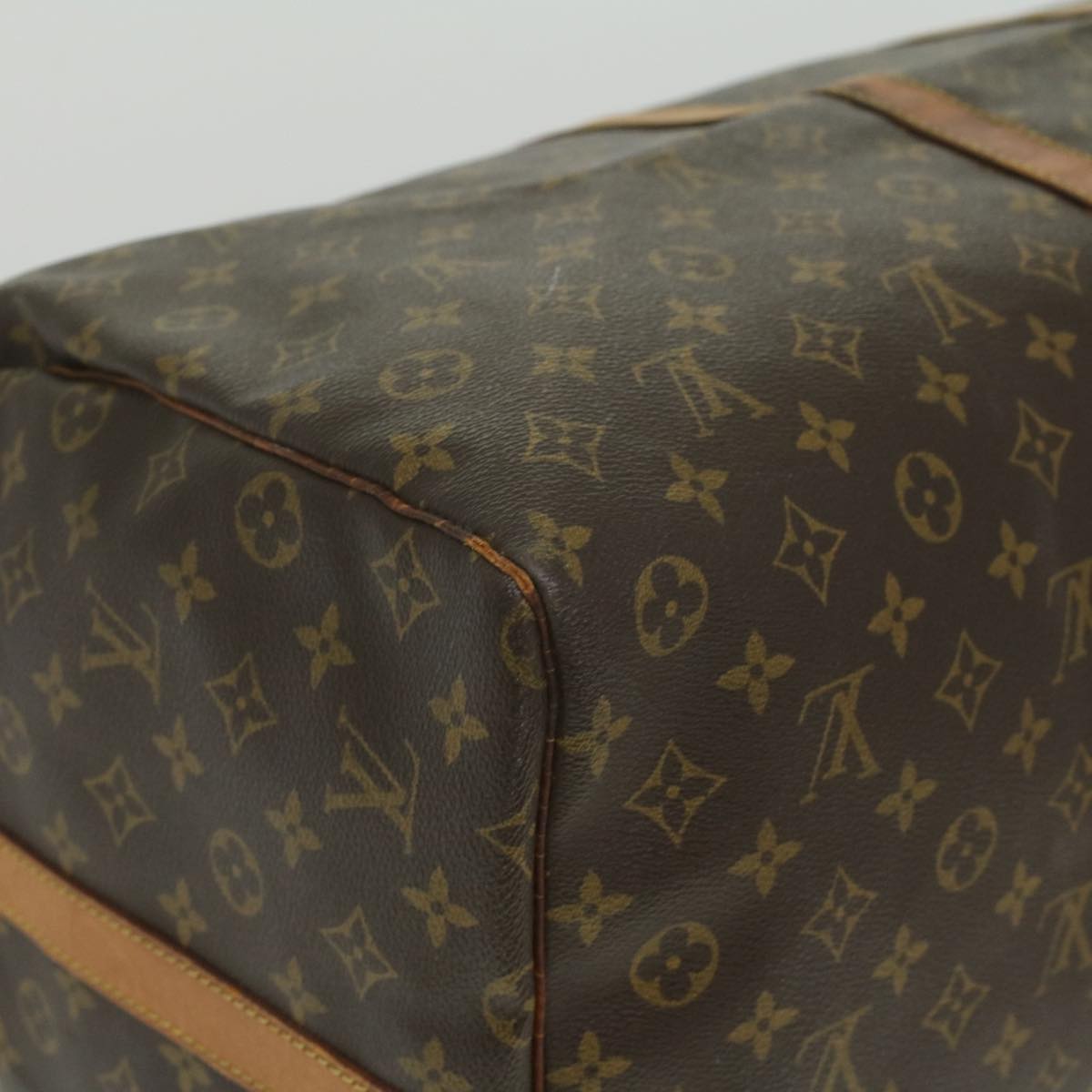 LOUIS VUITTON Monogram Keepall Bandouliere 60 Boston Bag M41412 LV Auth bs4023