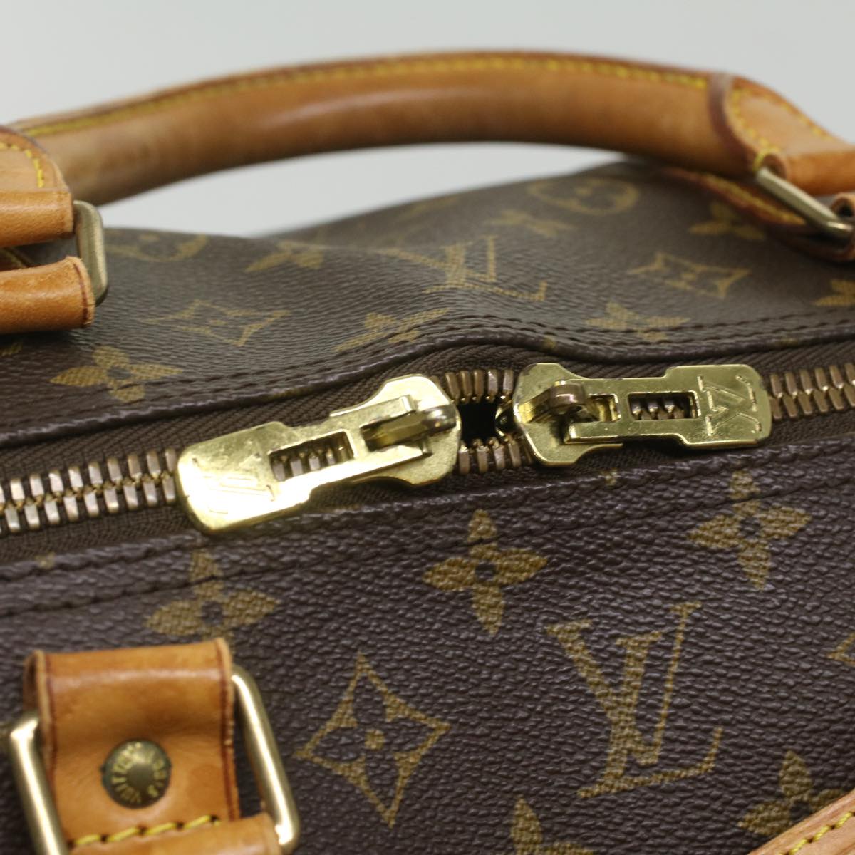 LOUIS VUITTON Monogram Keepall Bandouliere 60 Boston Bag M41412 LV Auth bs4023