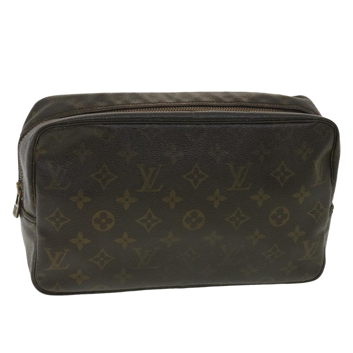 LOUIS VUITTON Monogram Trousse Toilette 28 Clutch Bag M47522 LV Auth bs4048