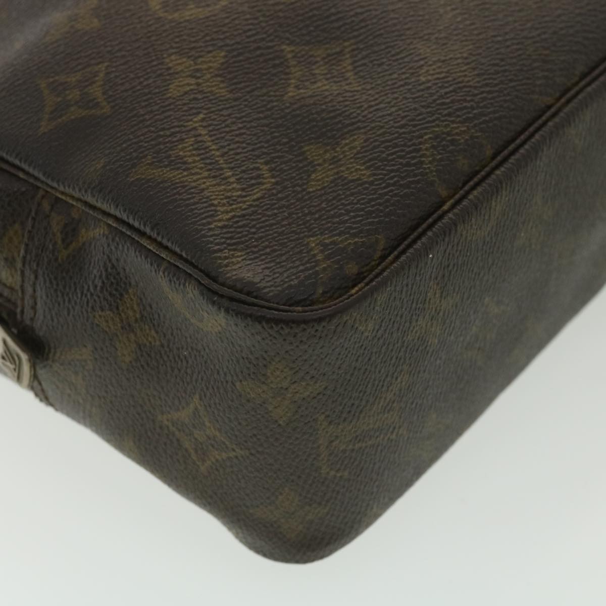 LOUIS VUITTON Monogram Trousse Toilette 28 Clutch Bag M47522 LV Auth bs4048