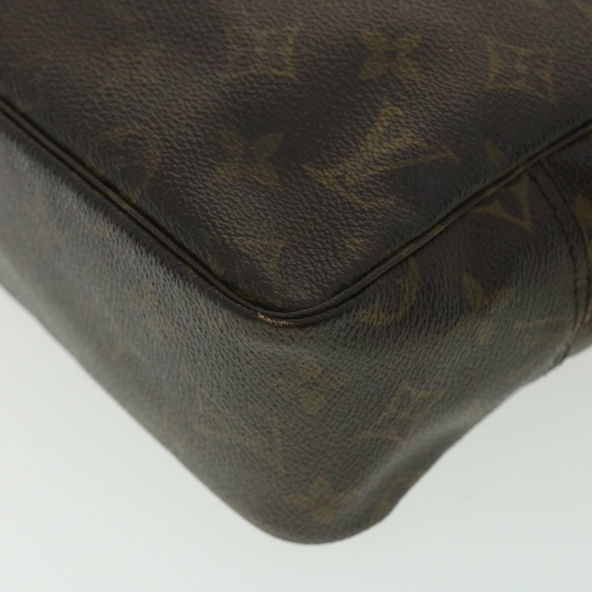 LOUIS VUITTON Monogram Trousse Toilette 28 Clutch Bag M47522 LV Auth bs4048