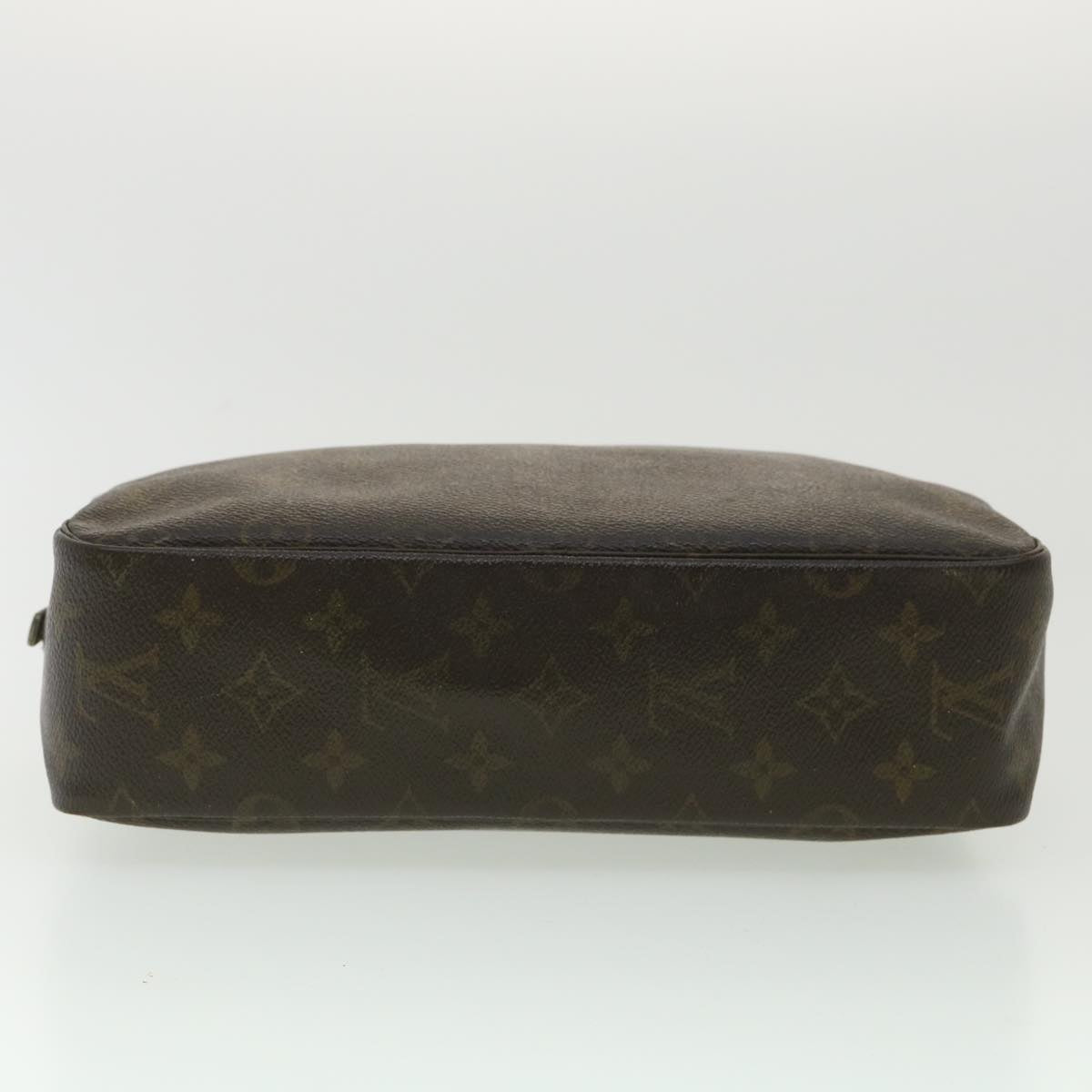 LOUIS VUITTON Monogram Trousse Toilette 28 Clutch Bag M47522 LV Auth bs4048