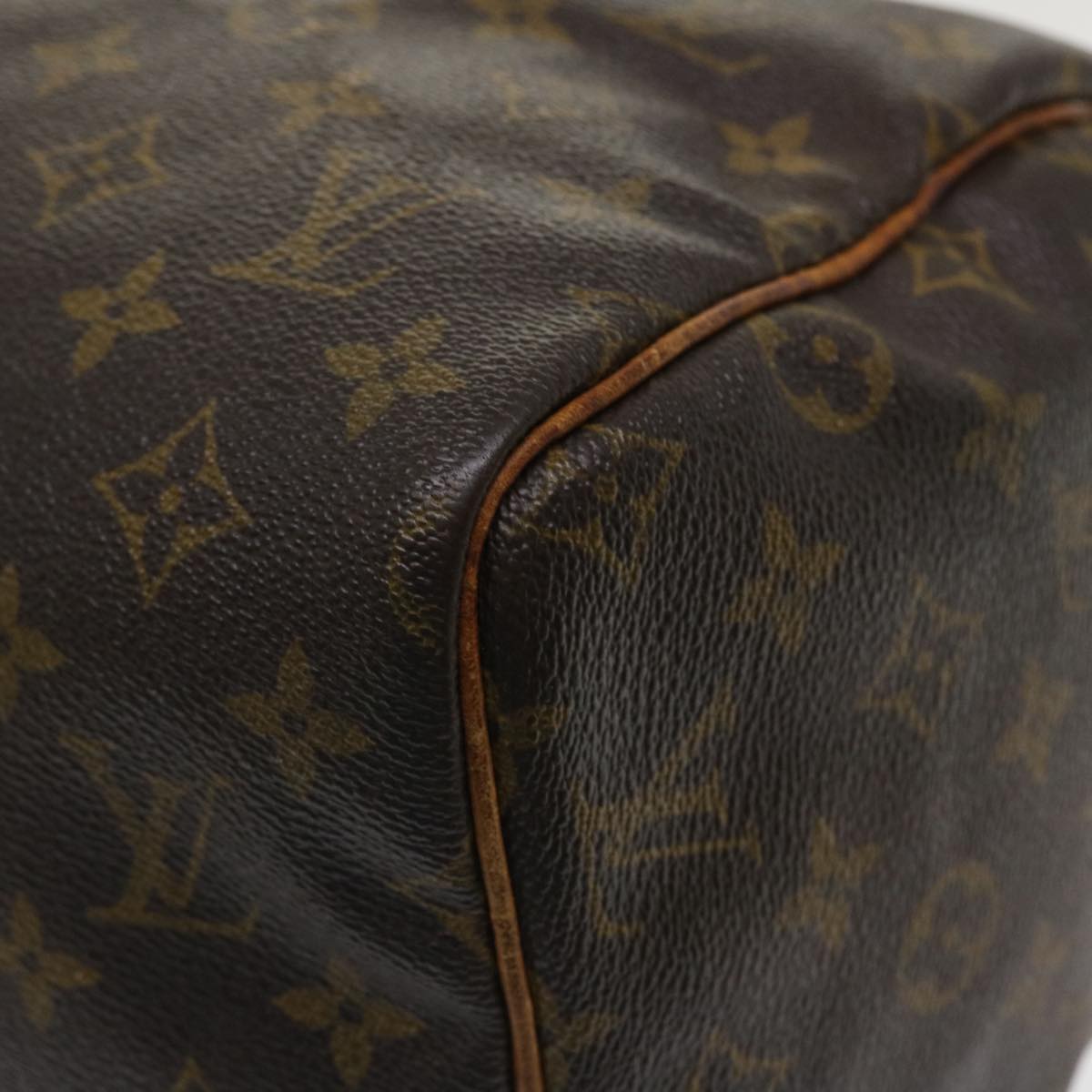 LOUIS VUITTON Monogram Speedy 30 Hand Bag M41526 LV Auth bs4065