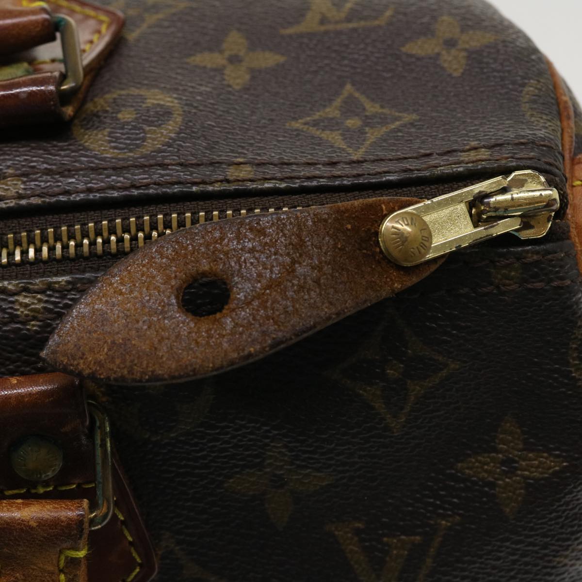 LOUIS VUITTON Monogram Speedy 30 Hand Bag M41526 LV Auth bs4065