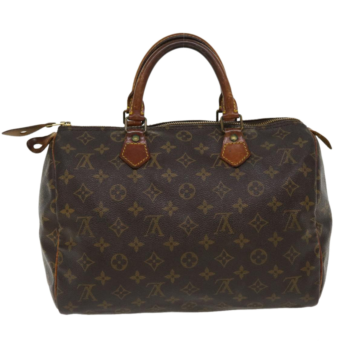 LOUIS VUITTON Monogram Speedy 30 Hand Bag M41526 LV Auth bs4065