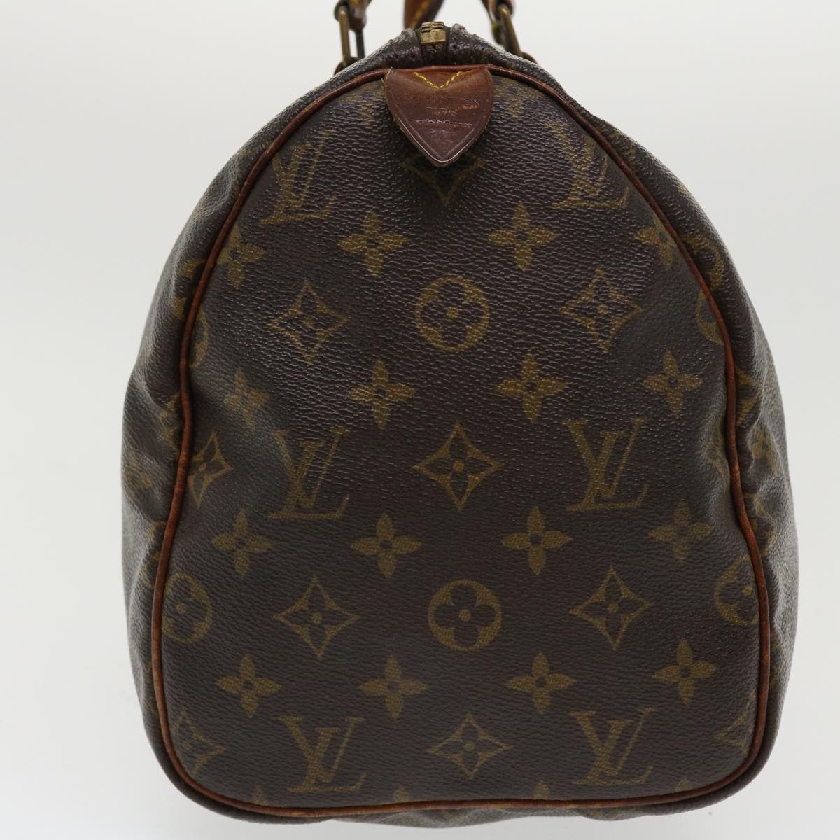 LOUIS VUITTON Monogram Speedy 30 Hand Bag M41526 LV Auth bs4065