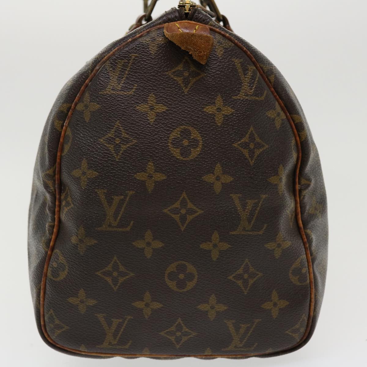 LOUIS VUITTON Monogram Speedy 30 Hand Bag M41526 LV Auth bs4065