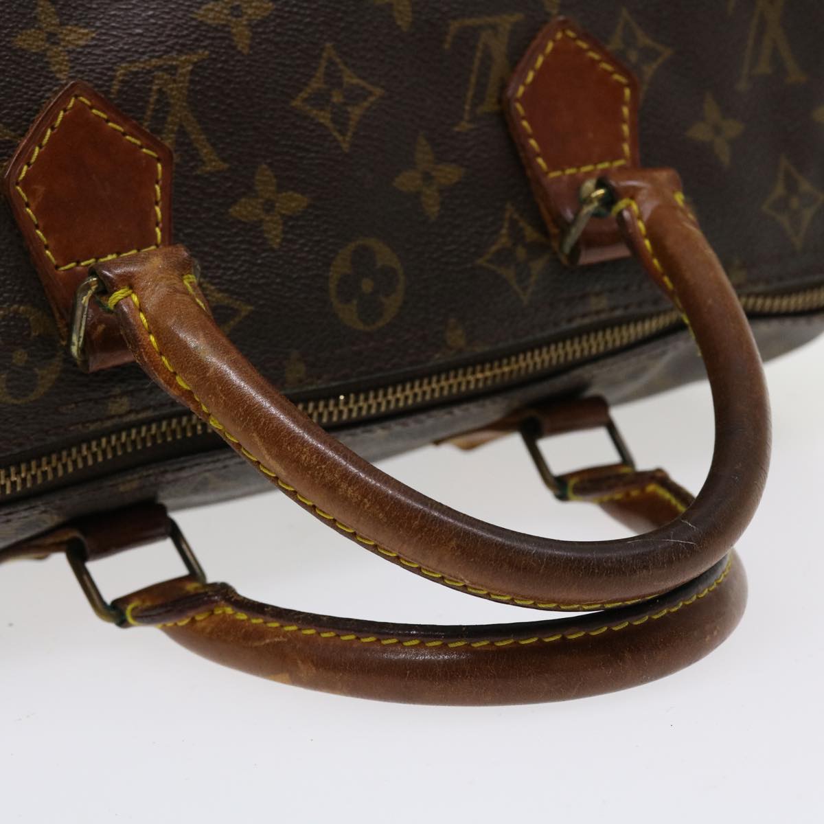 LOUIS VUITTON Monogram Speedy 30 Hand Bag M41526 LV Auth bs4065