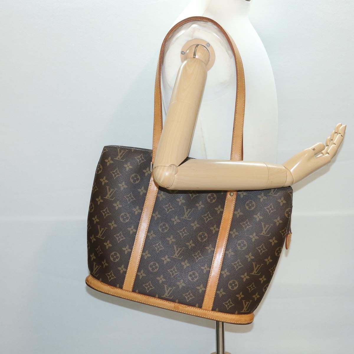 LOUIS VUITTON Monogram Babylone Tote Bag M51102 LV Auth bs4066