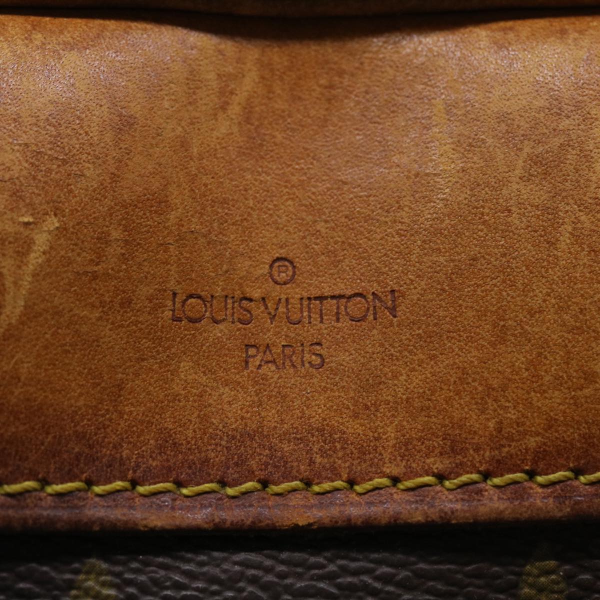 LOUIS VUITTON Monogram Deauville Hand Bag M47270 LV Auth bs4082