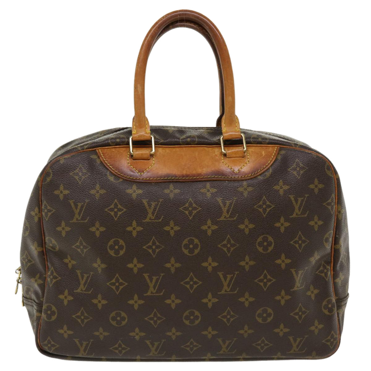 LOUIS VUITTON Monogram Deauville Hand Bag M47270 LV Auth bs4082 - 0