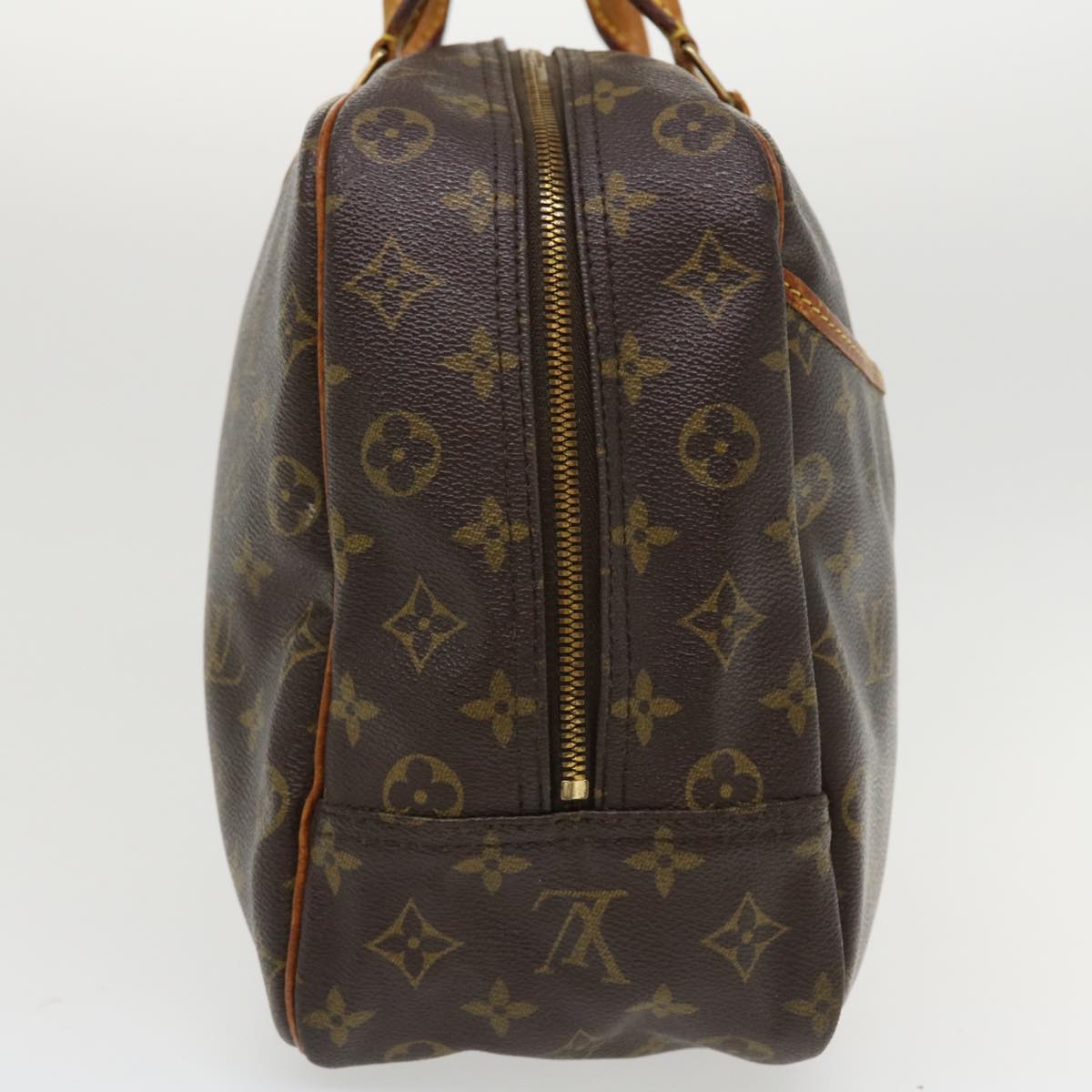 LOUIS VUITTON Monogram Deauville Hand Bag M47270 LV Auth bs4082