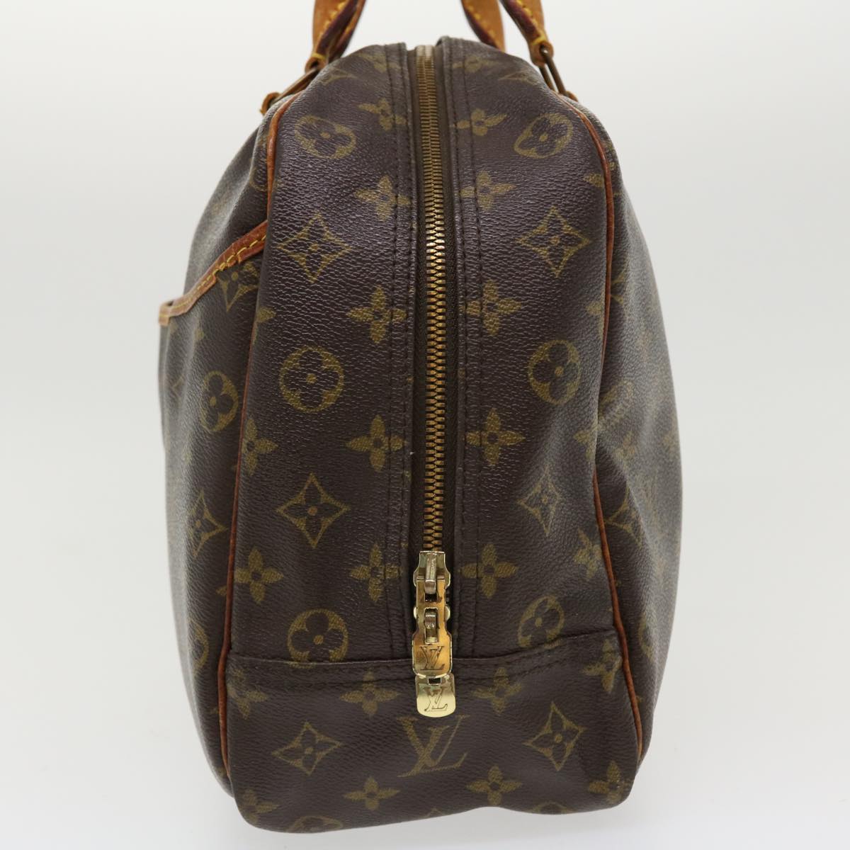 LOUIS VUITTON Monogram Deauville Hand Bag M47270 LV Auth bs4082