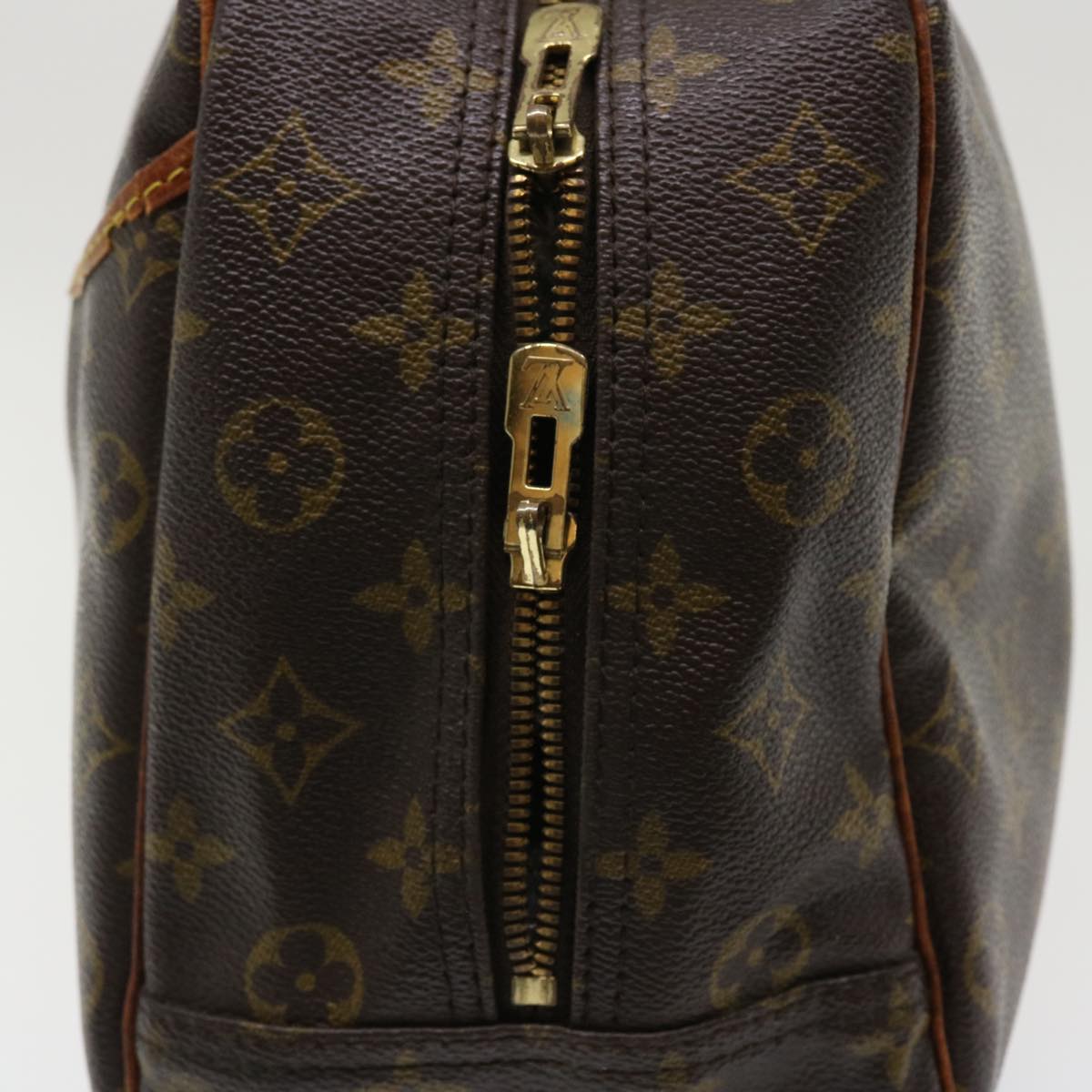 LOUIS VUITTON Monogram Deauville Hand Bag M47270 LV Auth bs4082