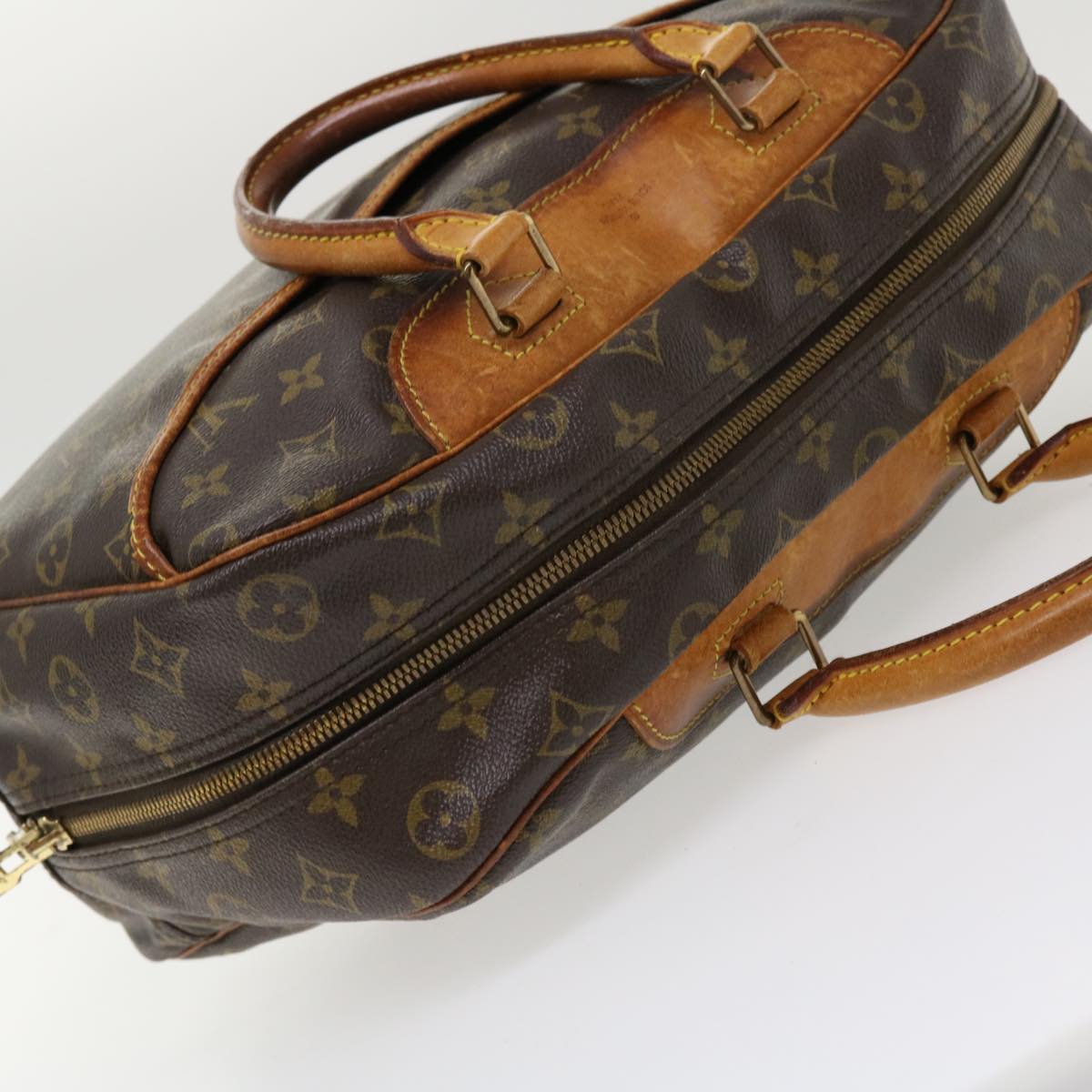 LOUIS VUITTON Monogram Deauville Hand Bag M47270 LV Auth bs4082