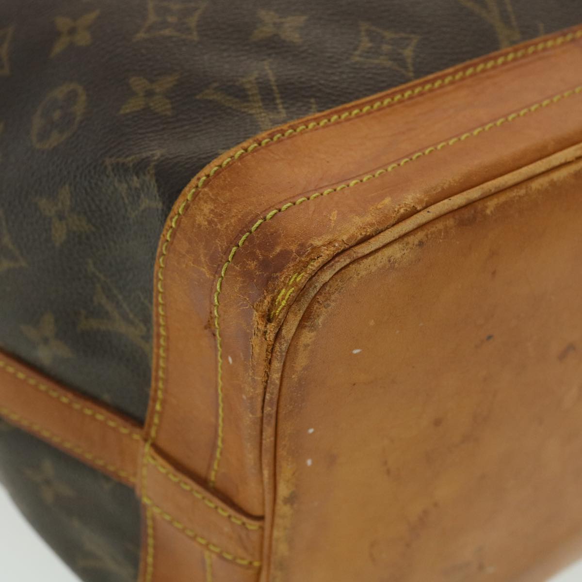 LOUIS VUITTON Monogram Noe Shoulder Bag M42224 LV Auth bs4160