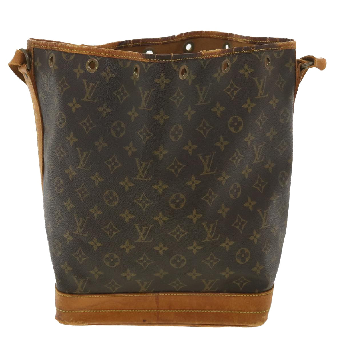 LOUIS VUITTON Monogram Noe Shoulder Bag M42224 LV Auth bs4160