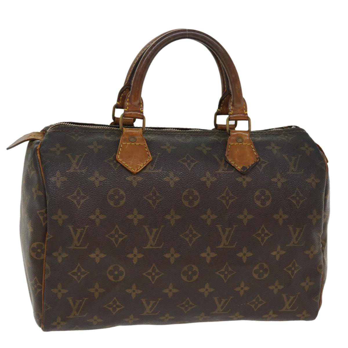 LOUIS VUITTON Monogram Speedy 30 Hand Bag M41526 LV Auth bs4161