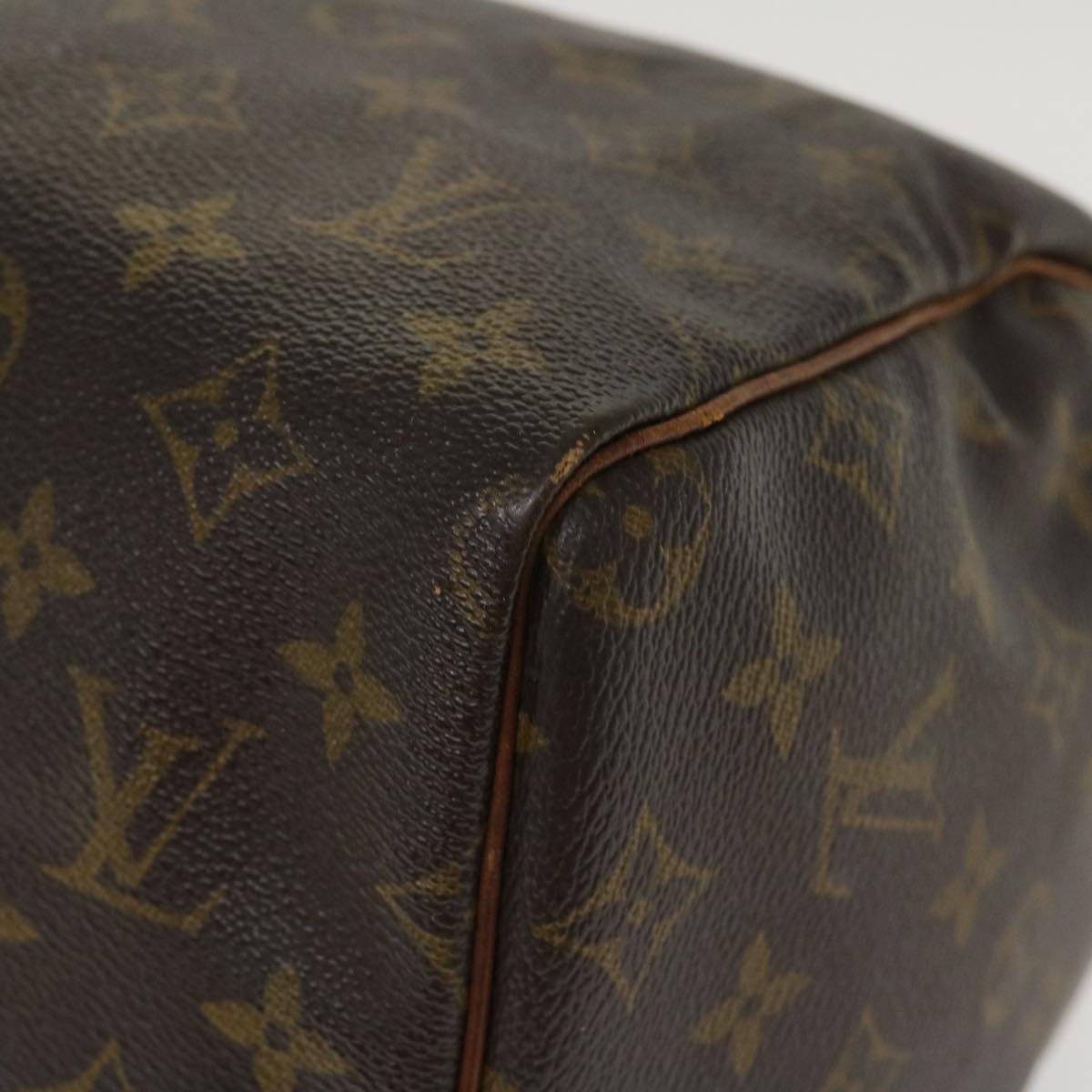 LOUIS VUITTON Monogram Speedy 30 Hand Bag M41526 LV Auth bs4161