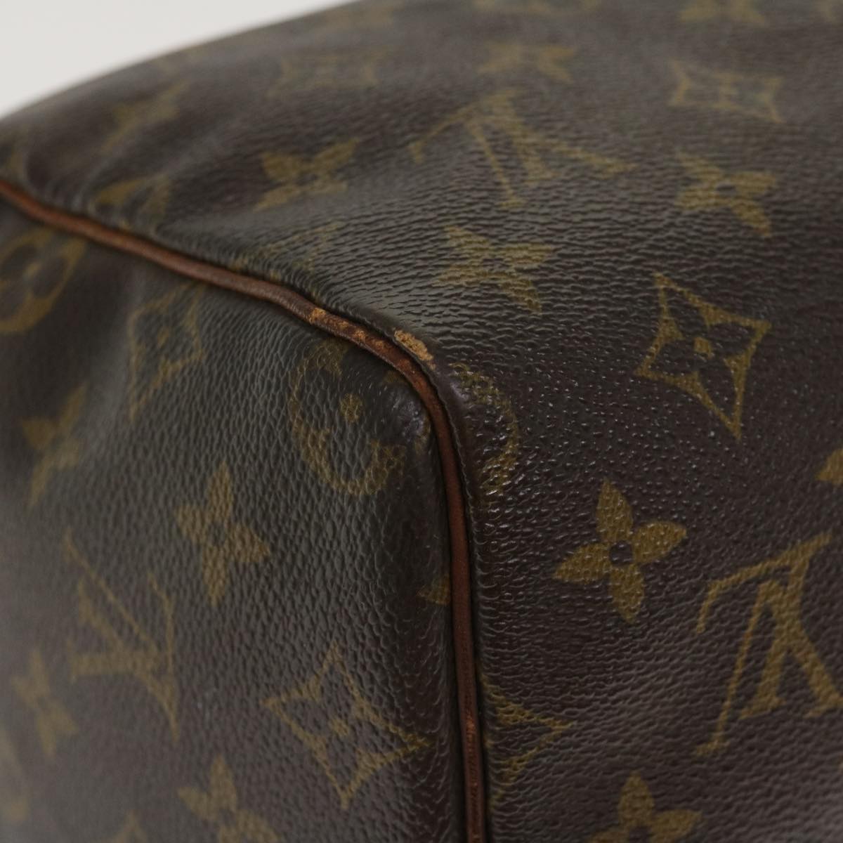 LOUIS VUITTON Monogram Speedy 30 Hand Bag M41526 LV Auth bs4161