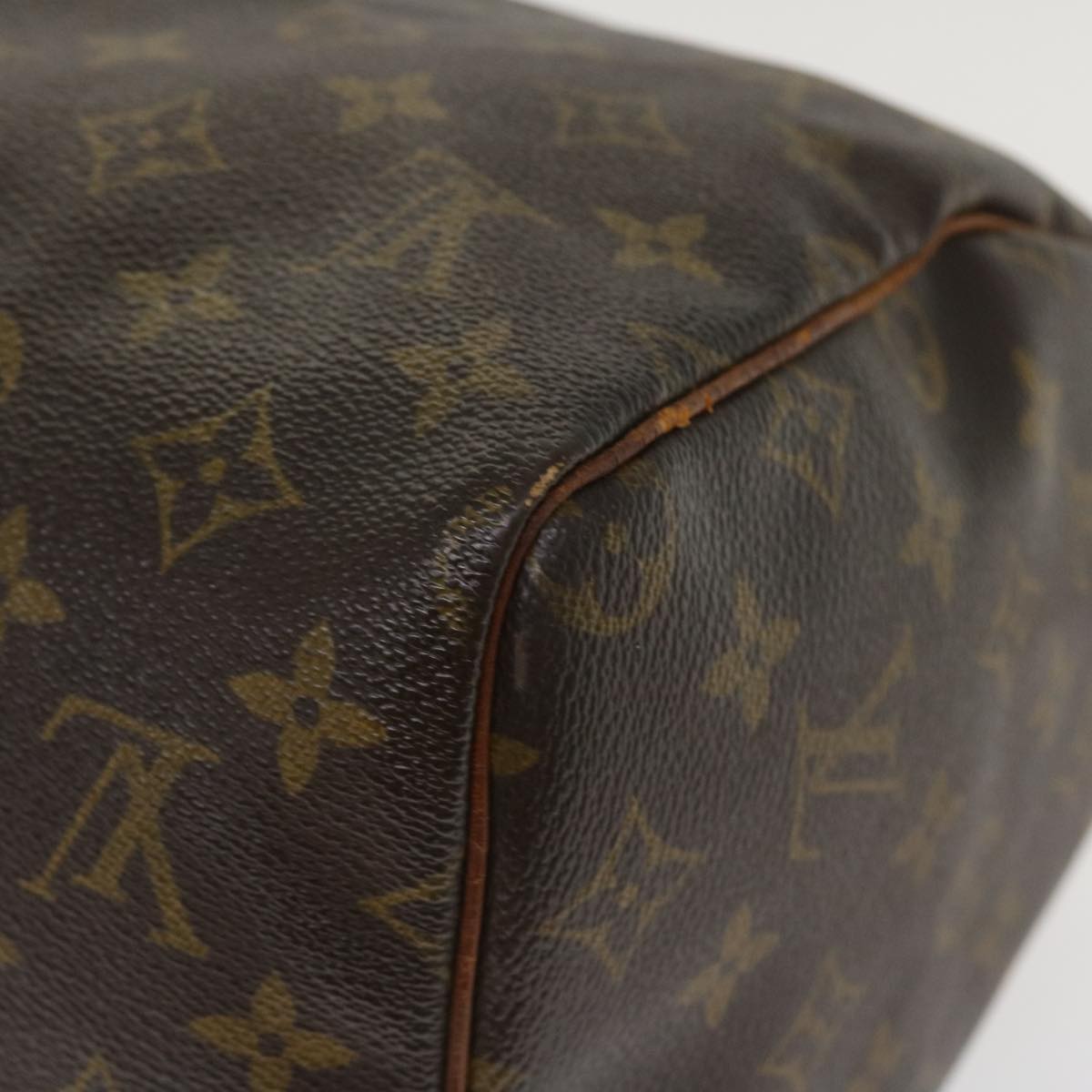 LOUIS VUITTON Monogram Speedy 30 Hand Bag M41526 LV Auth bs4161