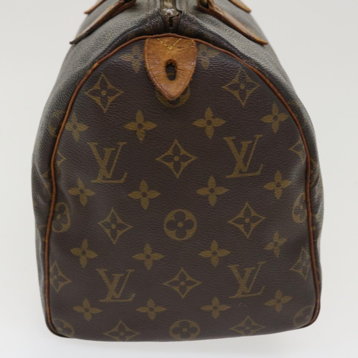 LOUIS VUITTON Monogram Speedy 30 Hand Bag M41526 LV Auth bs4161