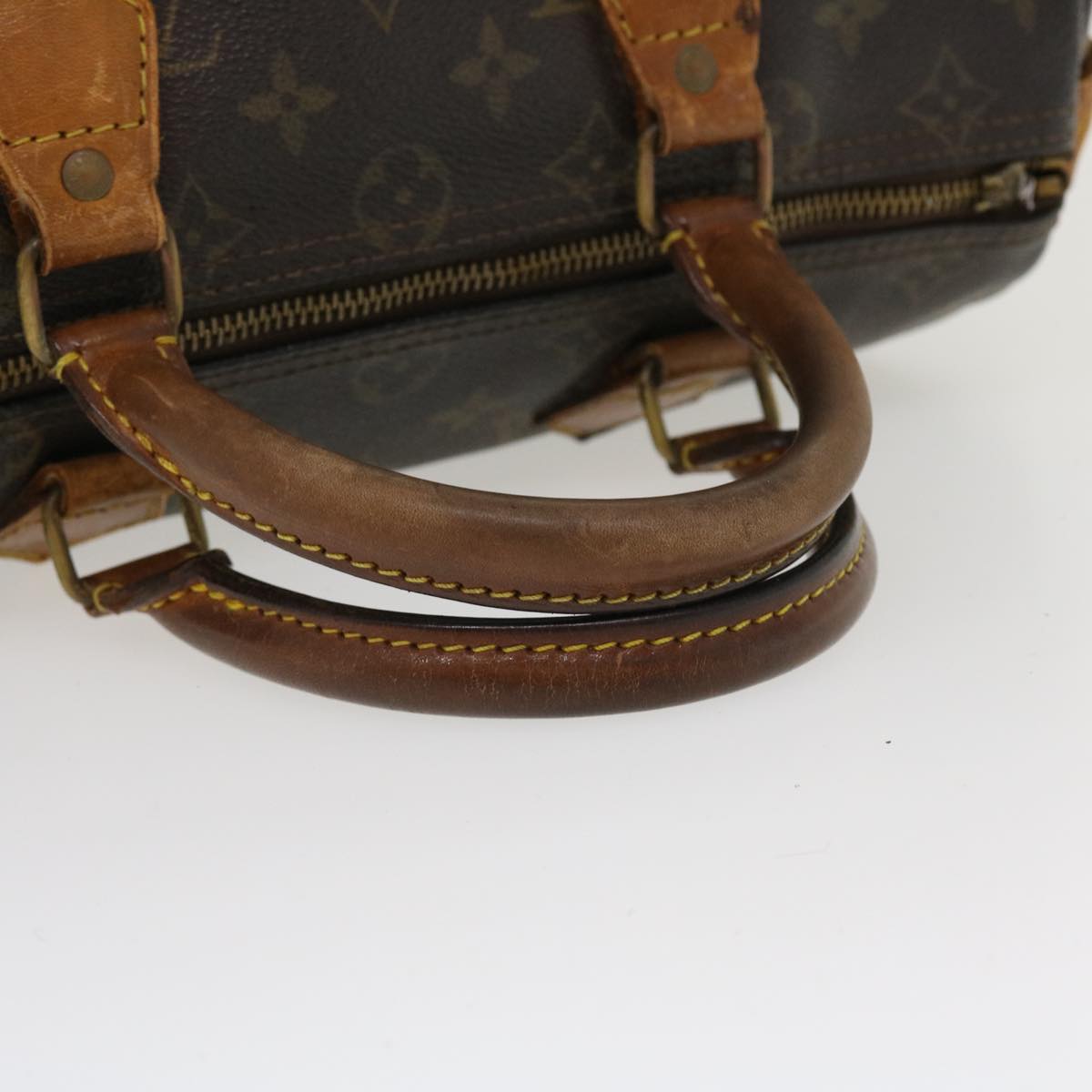 LOUIS VUITTON Monogram Speedy 30 Hand Bag M41526 LV Auth bs4161