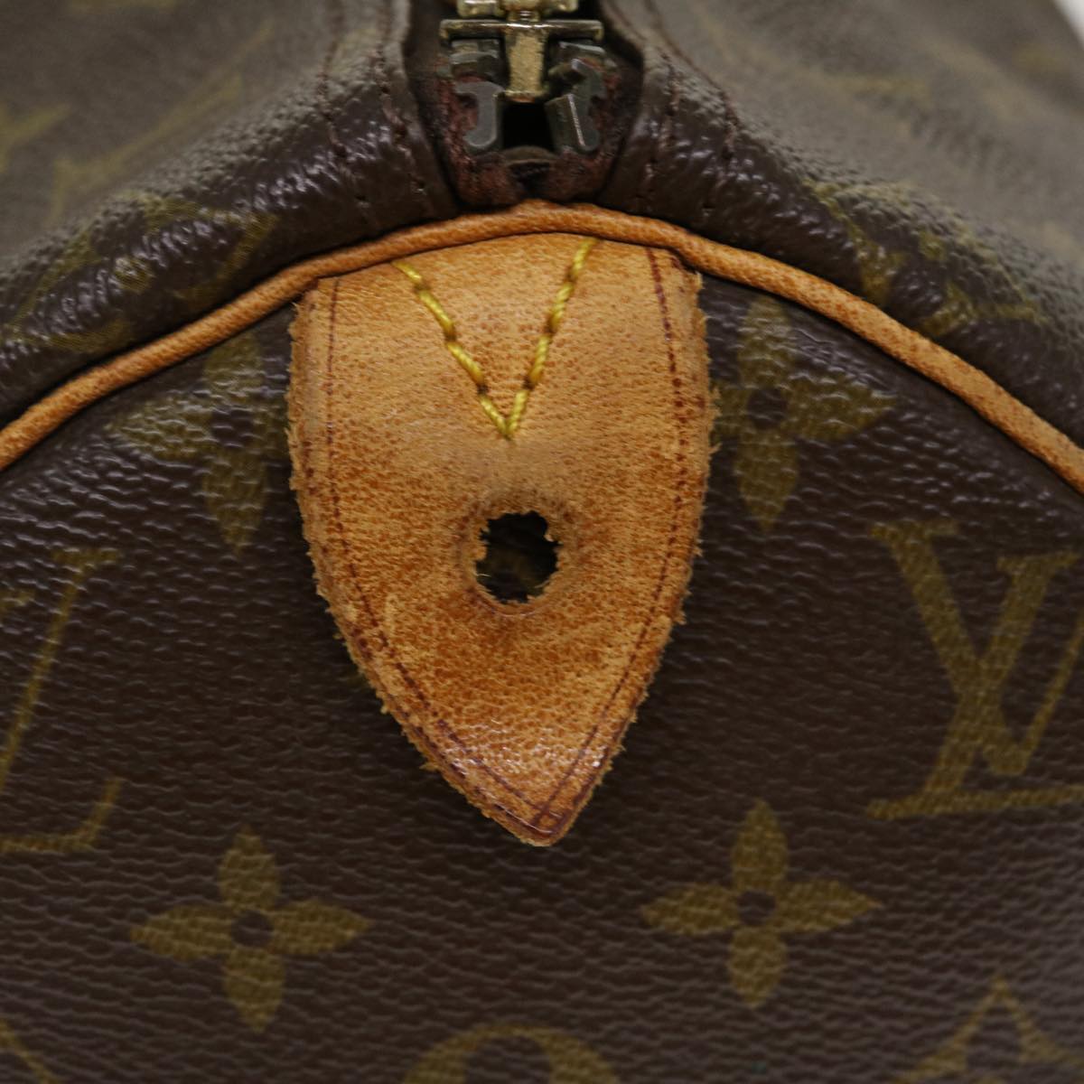 LOUIS VUITTON Monogram Speedy 40 Hand Bag M41522 LV Auth bs4163