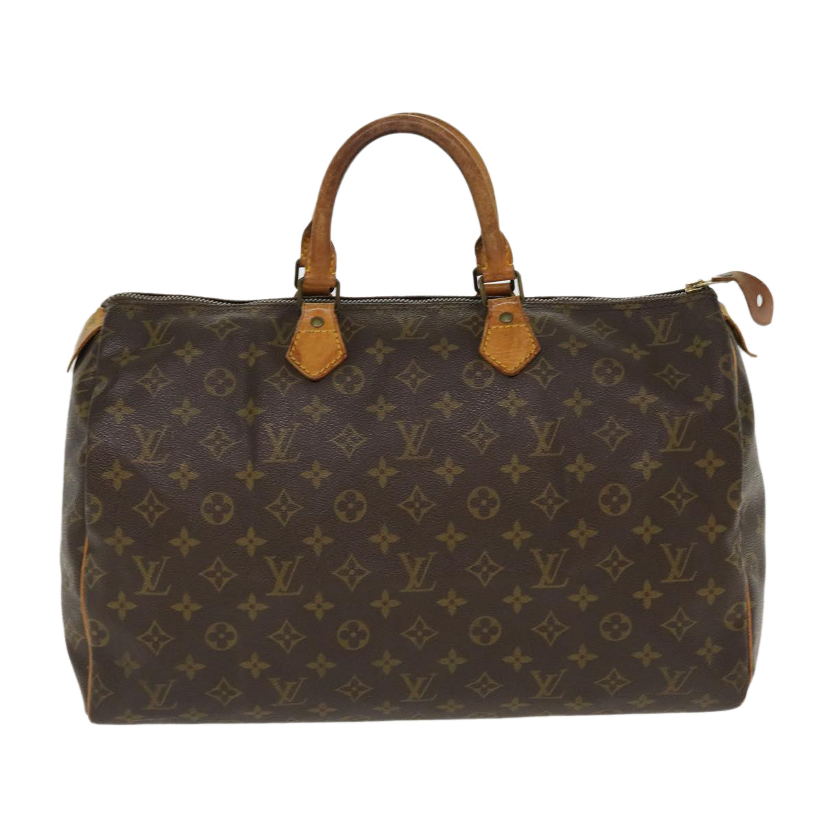 LOUIS VUITTON Monogram Speedy 40 Hand Bag M41522 LV Auth bs4163