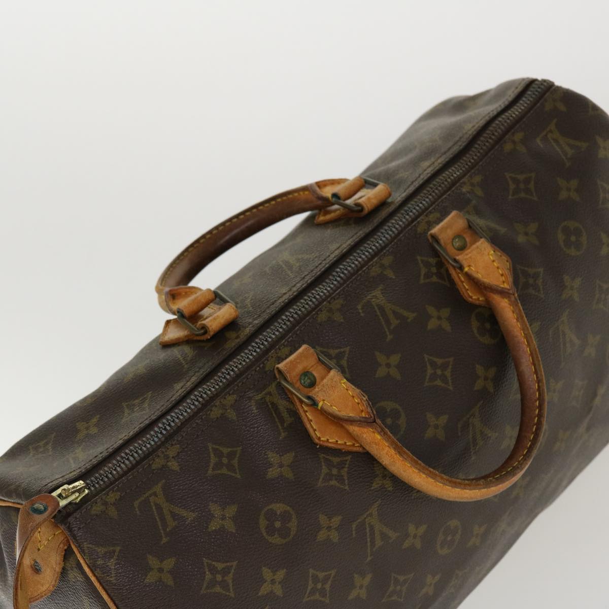 LOUIS VUITTON Monogram Speedy 40 Hand Bag M41522 LV Auth bs4163