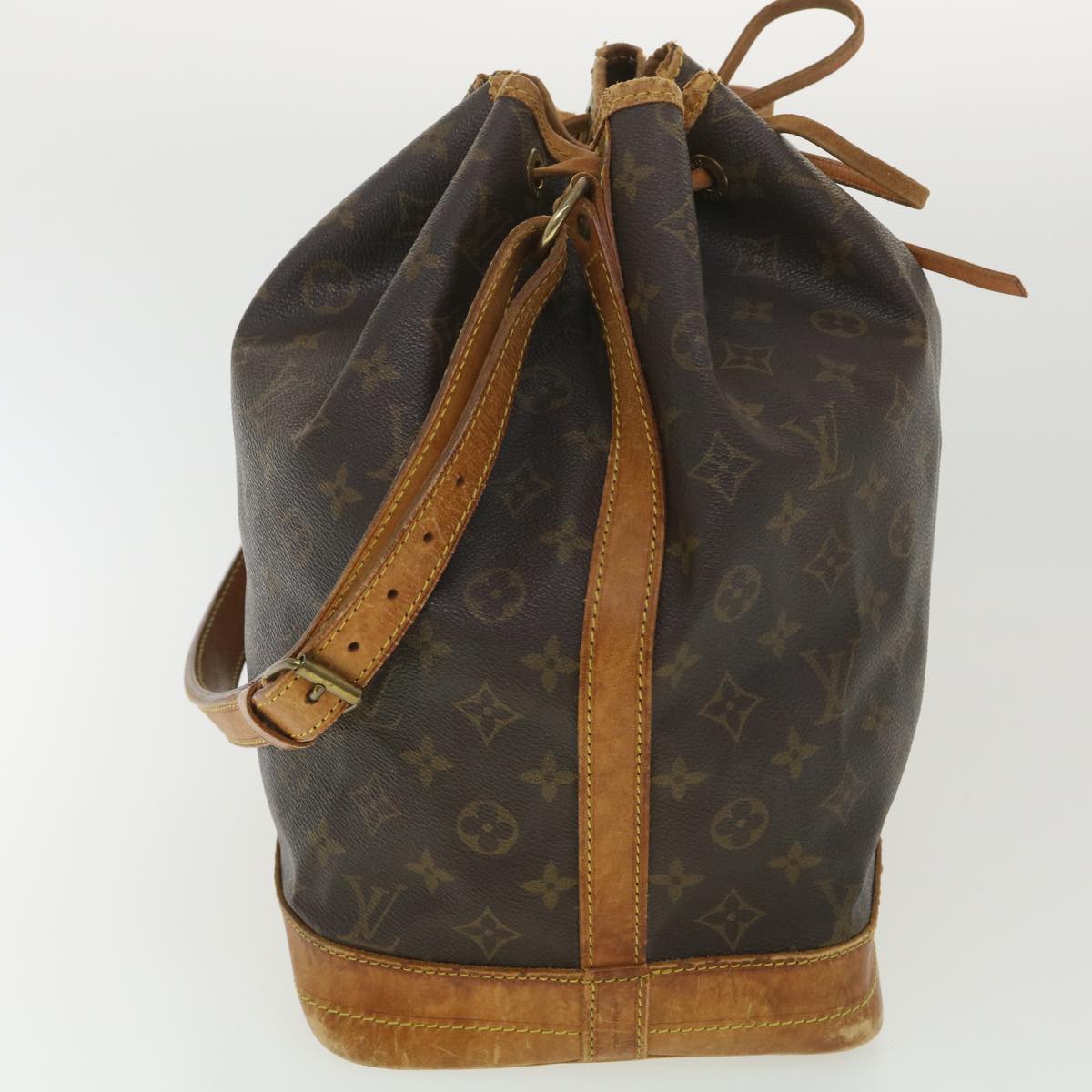 LOUIS VUITTON Monogram Noe Shoulder Bag M42224 LV Auth bs4166