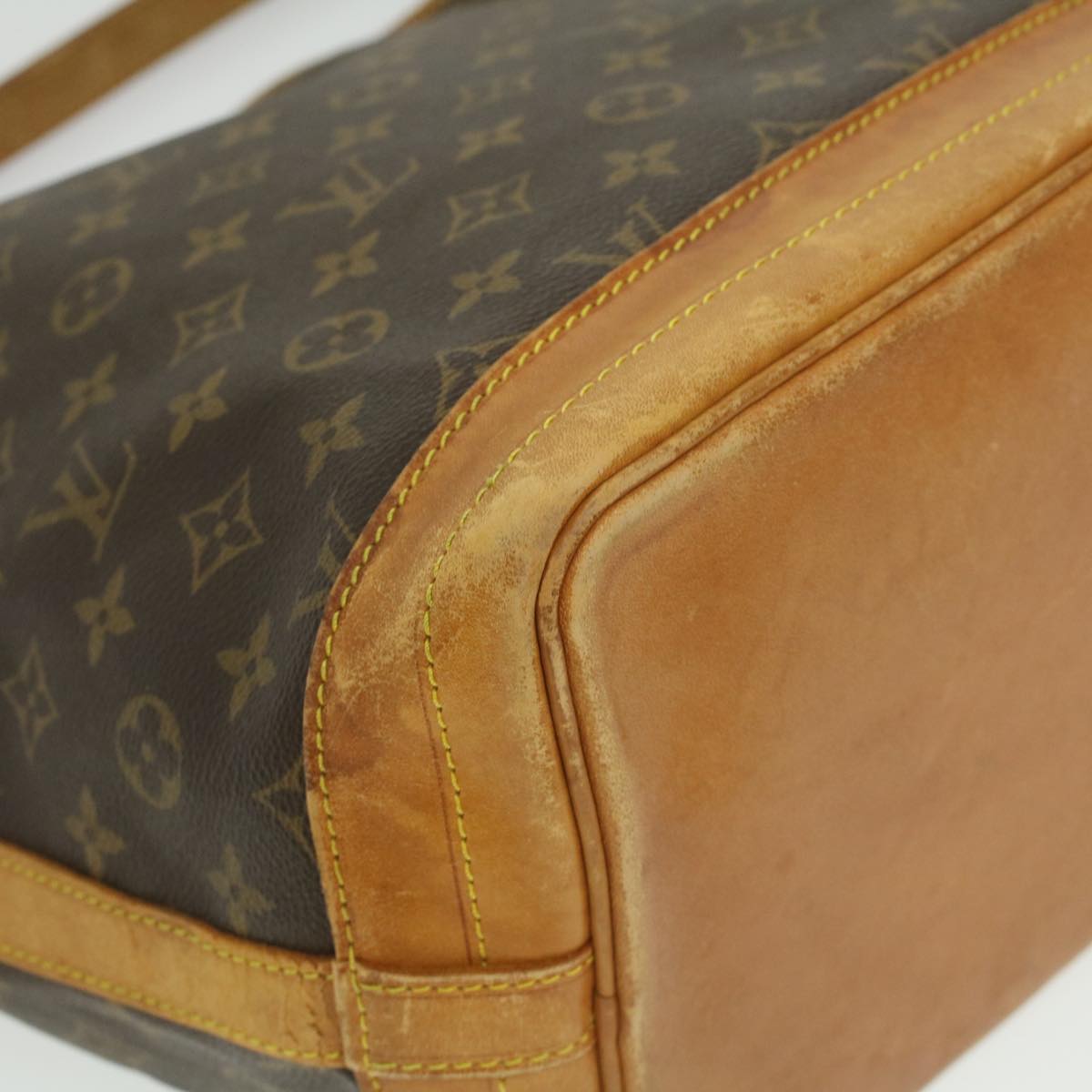 LOUIS VUITTON Monogram Noe Shoulder Bag M42224 LV Auth bs4168