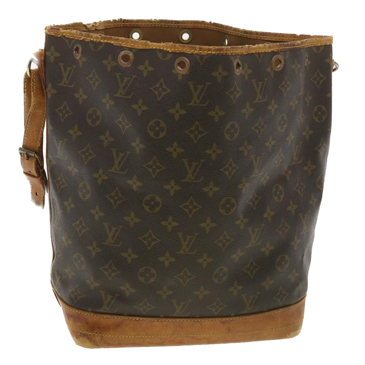 LOUIS VUITTON Monogram Noe Shoulder Bag M42224 LV Auth bs4171