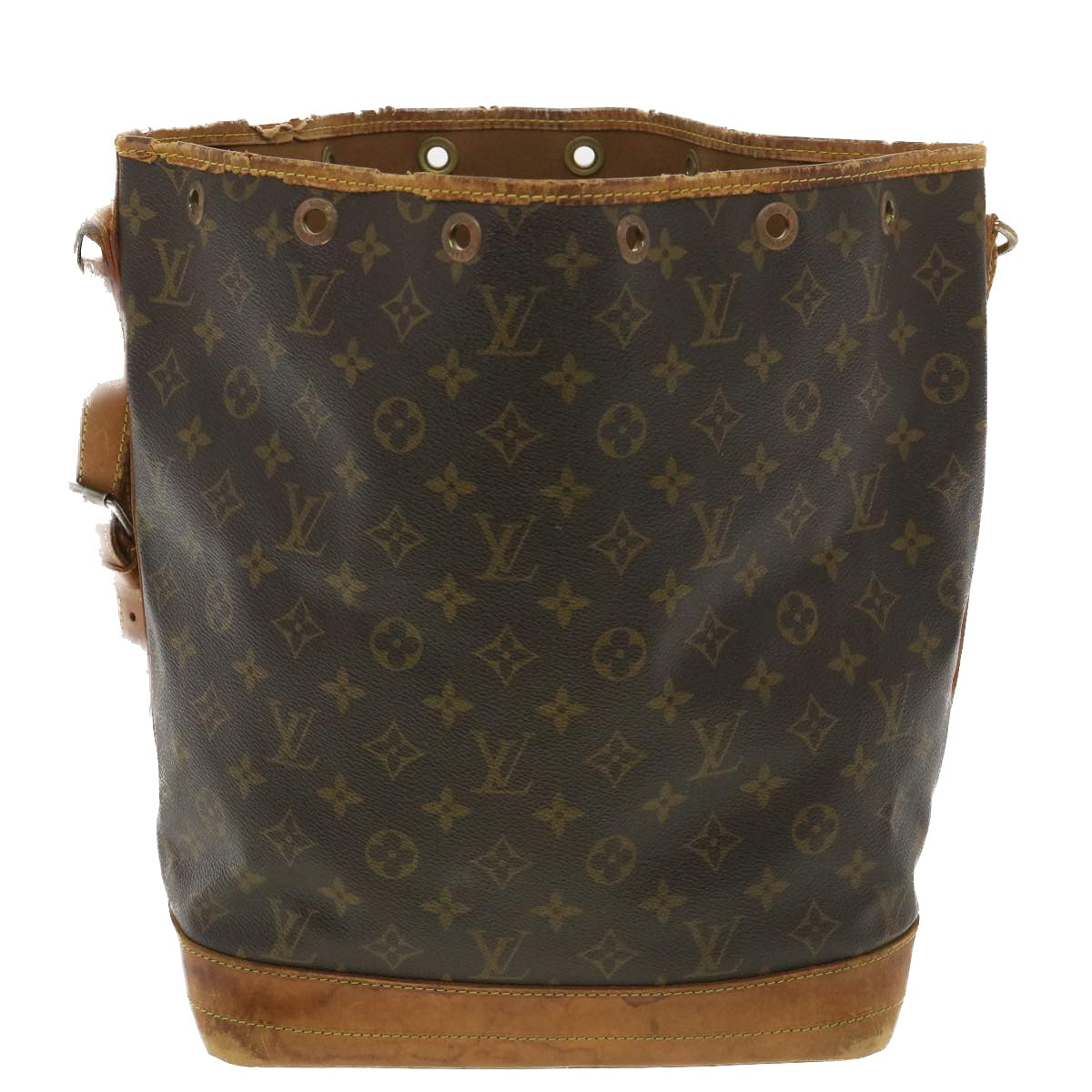 LOUIS VUITTON Monogram Noe Shoulder Bag M42224 LV Auth bs4171