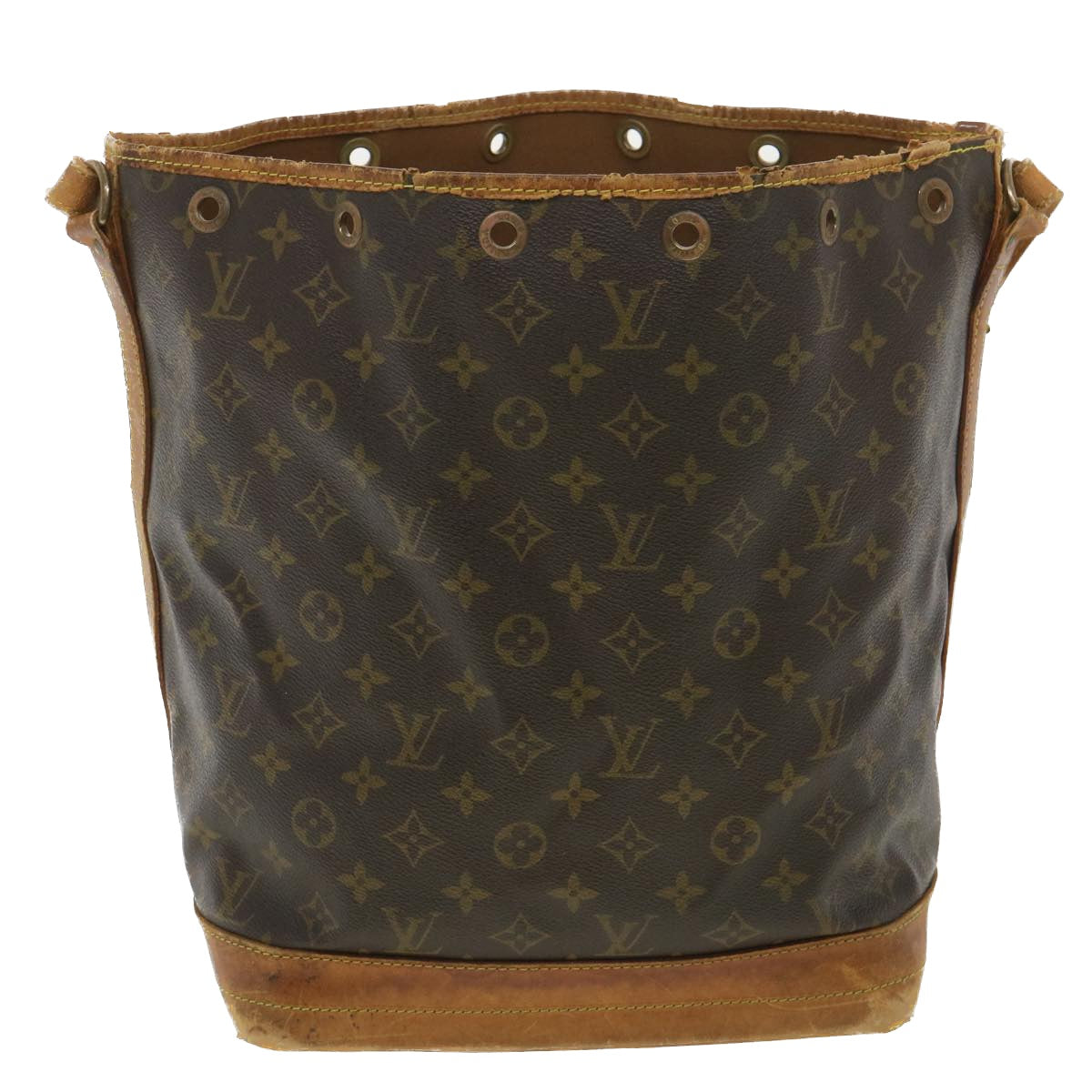 LOUIS VUITTON Monogram Noe Shoulder Bag M42224 LV Auth bs4171