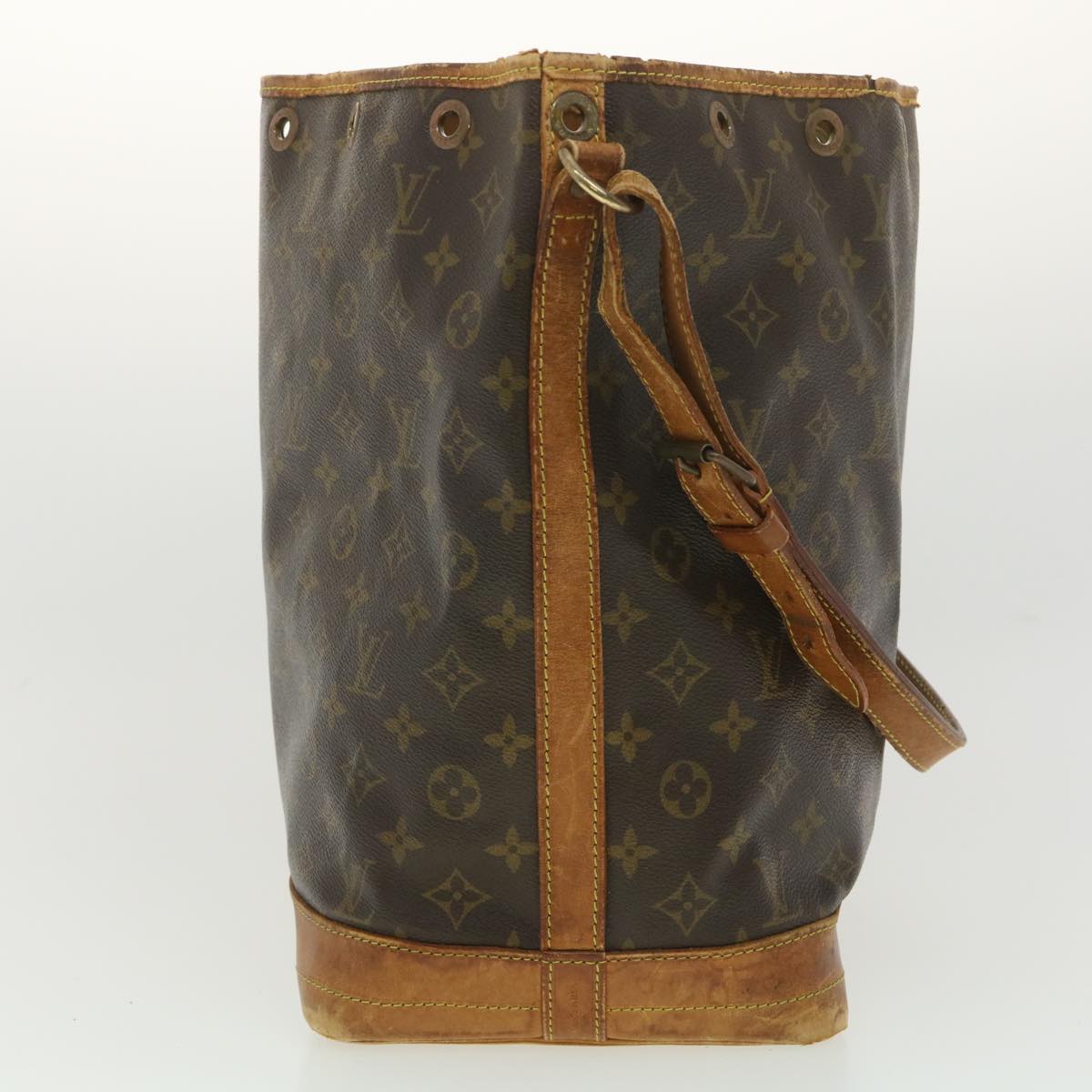 LOUIS VUITTON Monogram Noe Shoulder Bag M42224 LV Auth bs4171