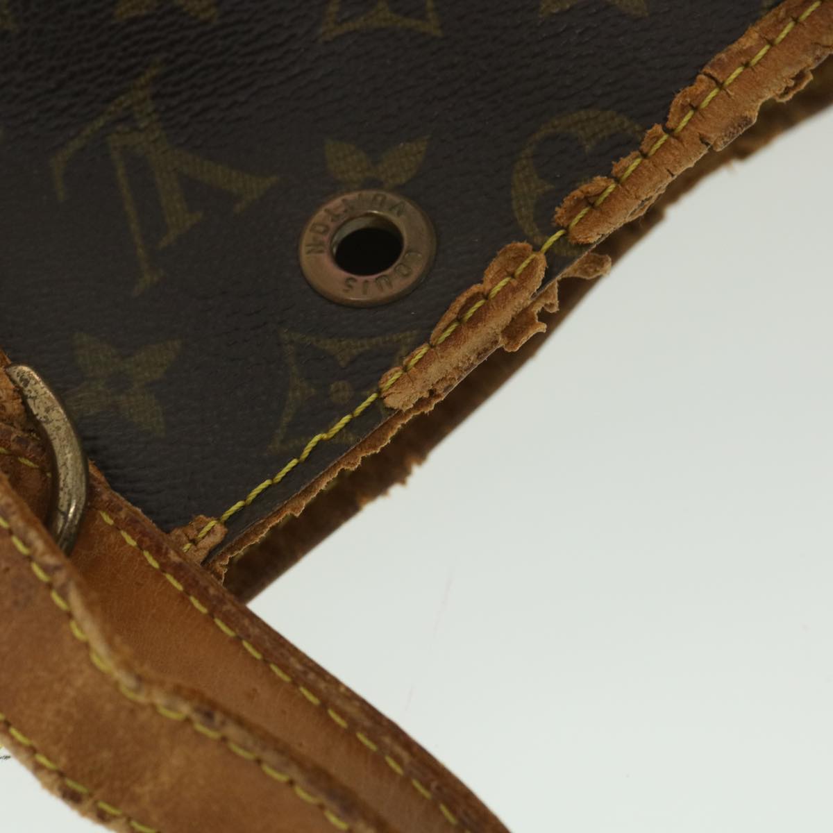 LOUIS VUITTON Monogram Noe Shoulder Bag M42224 LV Auth bs4171