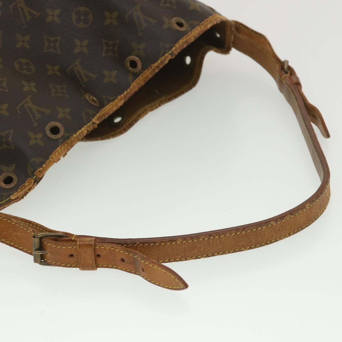 LOUIS VUITTON Monogram Noe Shoulder Bag M42224 LV Auth bs4171