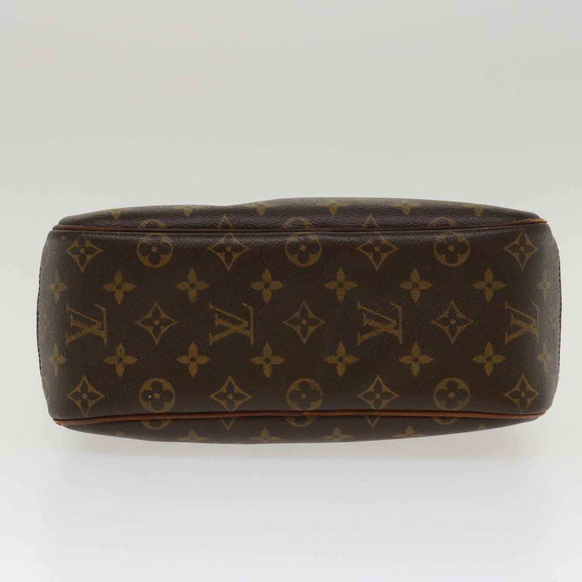 LOUIS VUITTON Monogram Trouville Hand Bag M42228 LV Auth bs4175