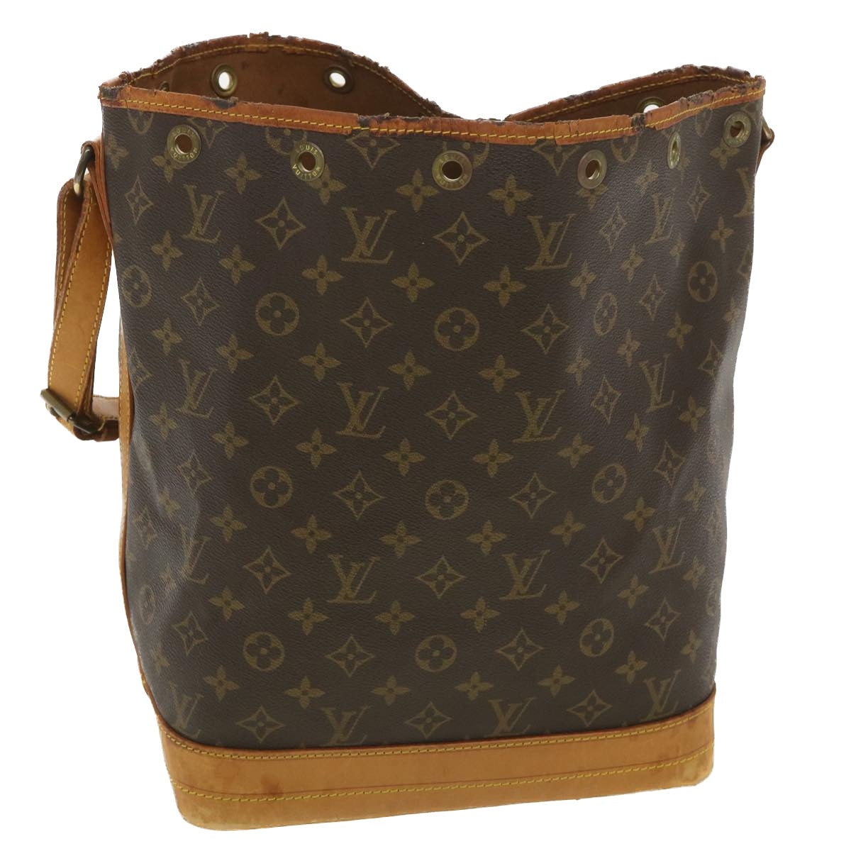 LOUIS VUITTON Monogram Noe Shoulder Bag M42224 LV Auth bs4179