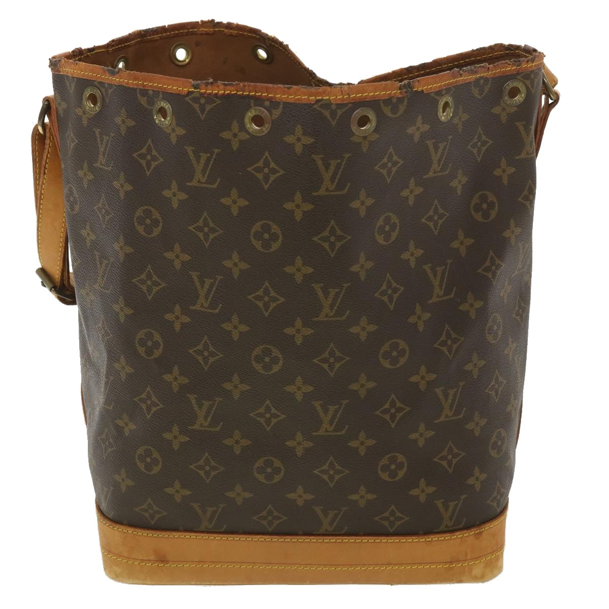 LOUIS VUITTON Monogram Noe Shoulder Bag M42224 LV Auth bs4179