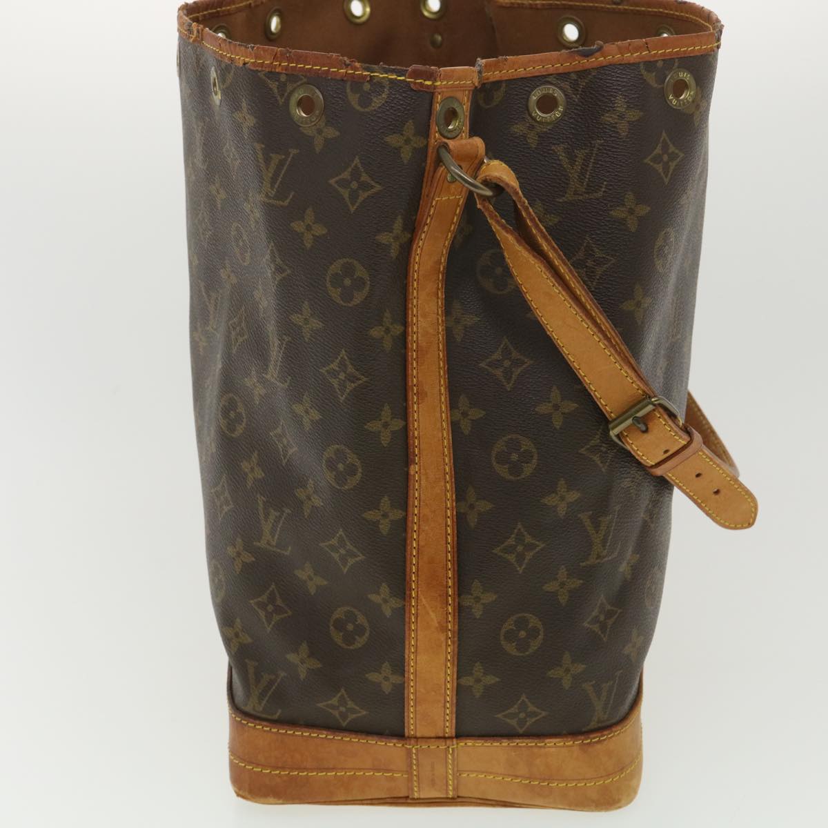 LOUIS VUITTON Monogram Noe Shoulder Bag M42224 LV Auth bs4179