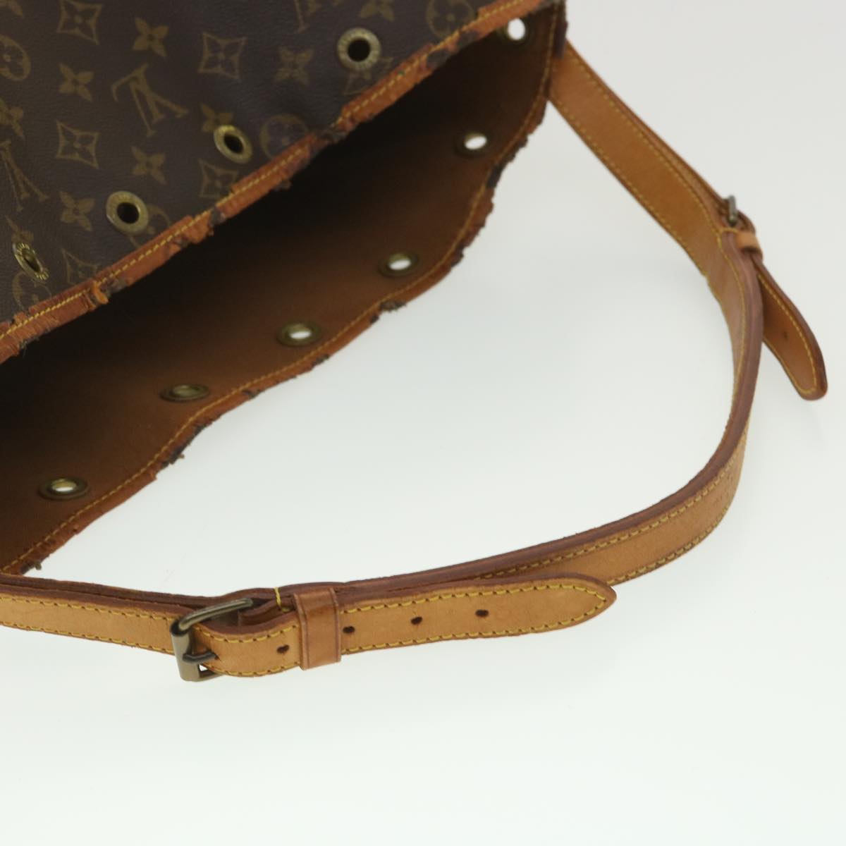 LOUIS VUITTON Monogram Noe Shoulder Bag M42224 LV Auth bs4179