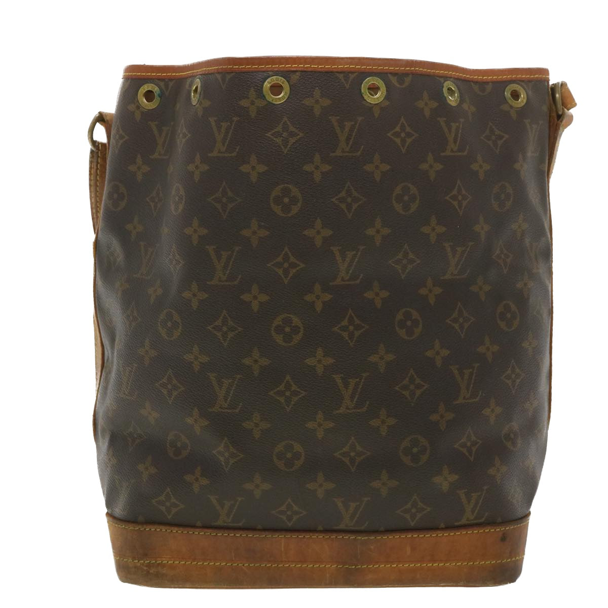 LOUIS VUITTON Monogram Noe Shoulder Bag M42224 LV Auth bs4180