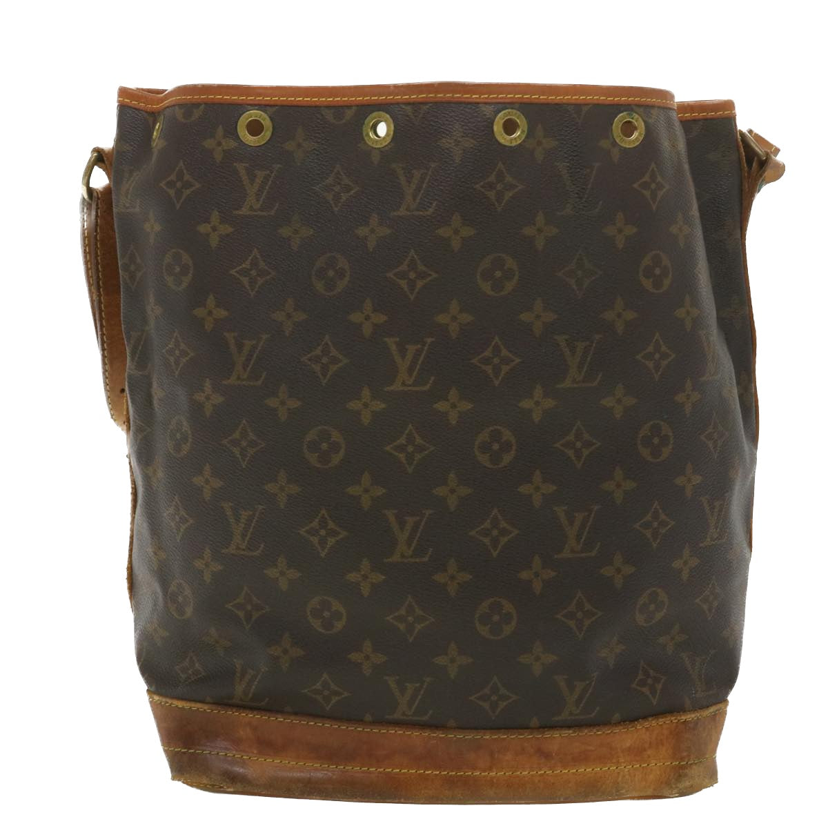 LOUIS VUITTON Monogram Noe Shoulder Bag M42224 LV Auth bs4180