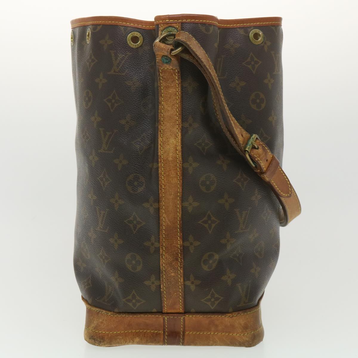 LOUIS VUITTON Monogram Noe Shoulder Bag M42224 LV Auth bs4180