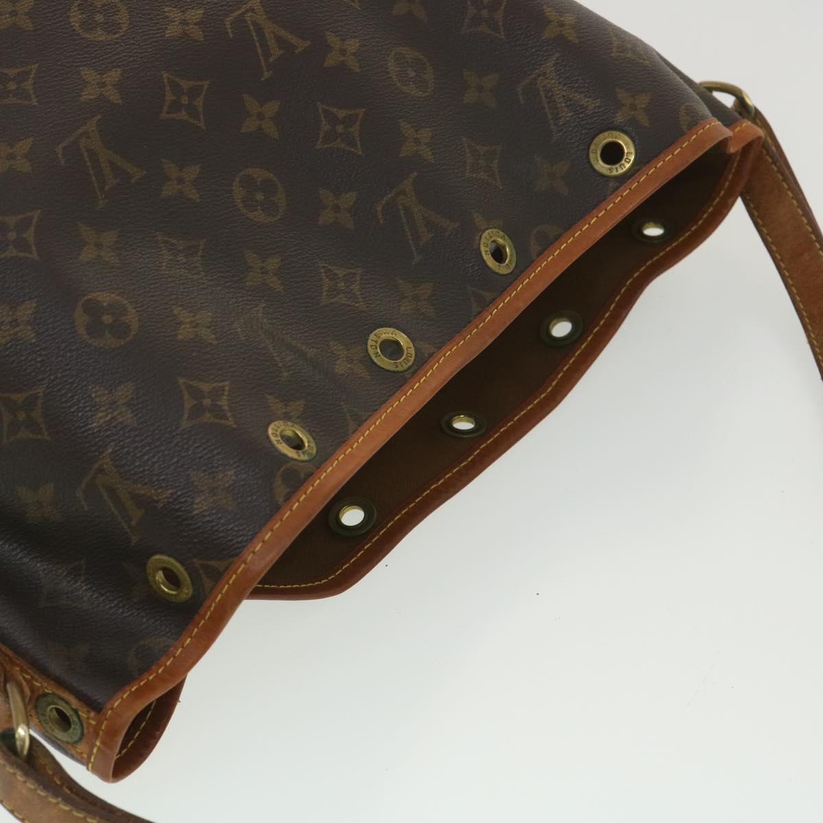 LOUIS VUITTON Monogram Noe Shoulder Bag M42224 LV Auth bs4180