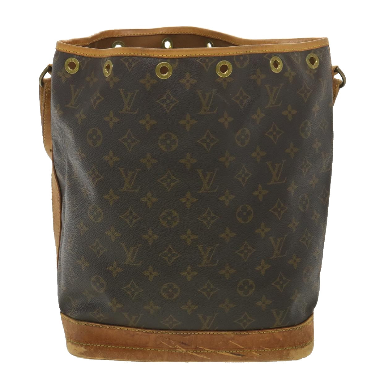 LOUIS VUITTON Monogram Noe Shoulder Bag M42224 LV Auth bs4190