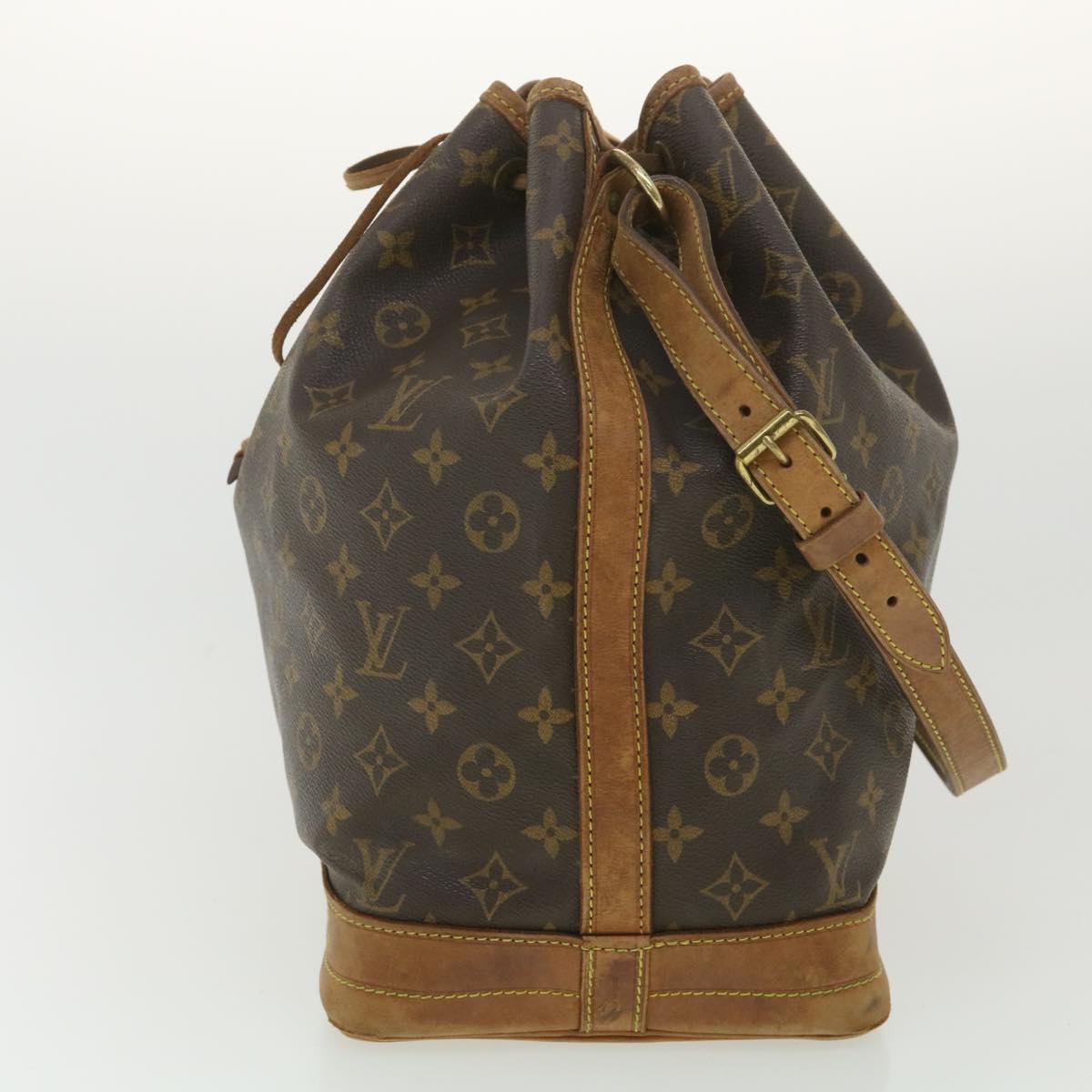 LOUIS VUITTON Monogram Noe Shoulder Bag M42224 LV Auth bs4191